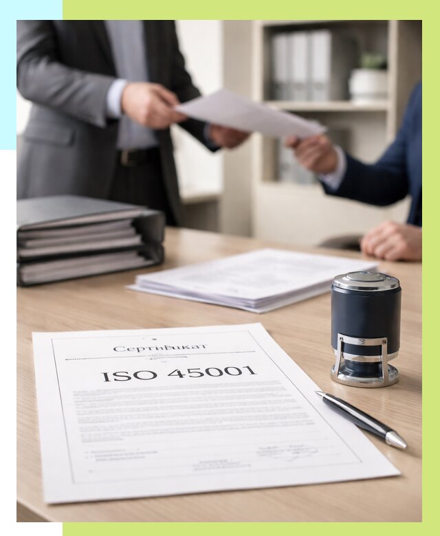 Сертификат ISO 45001 в Малоярославце под ключ от 46539 р. | Сертэкс