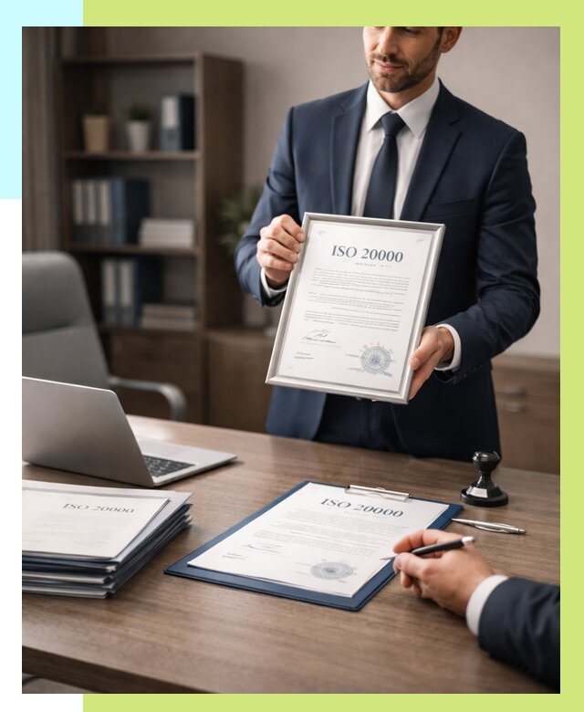 Сертификат ISO 20000 в Малоярославце под ключ от 124104 р., Сертэкс
